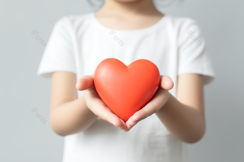 小女孩手捧爱心献爱心平安健康人物摄影图,高清,摄影图,摄影图片,图片大全,摄影图免费下载